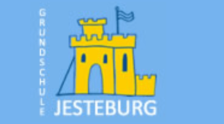 Logo Grundschule Jesteburg, Screenshot Homepage-Logo